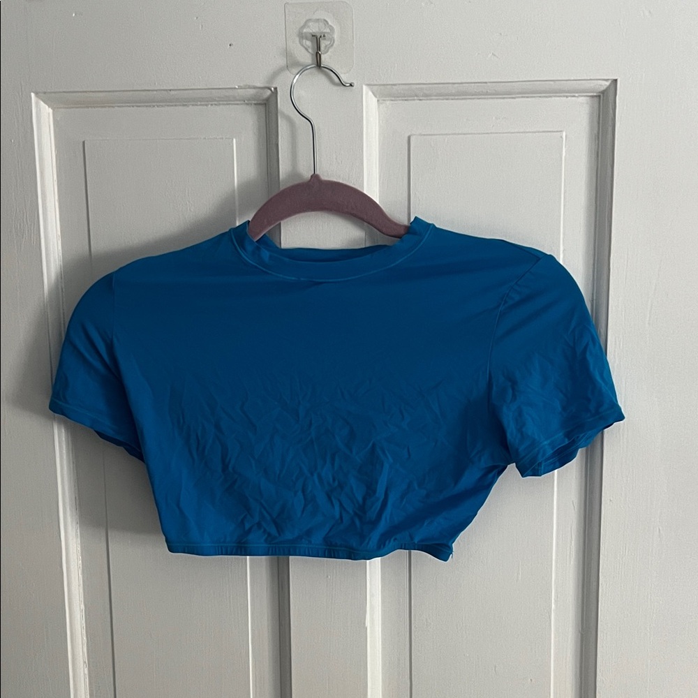 SKIMS Blue Women's Crop Top